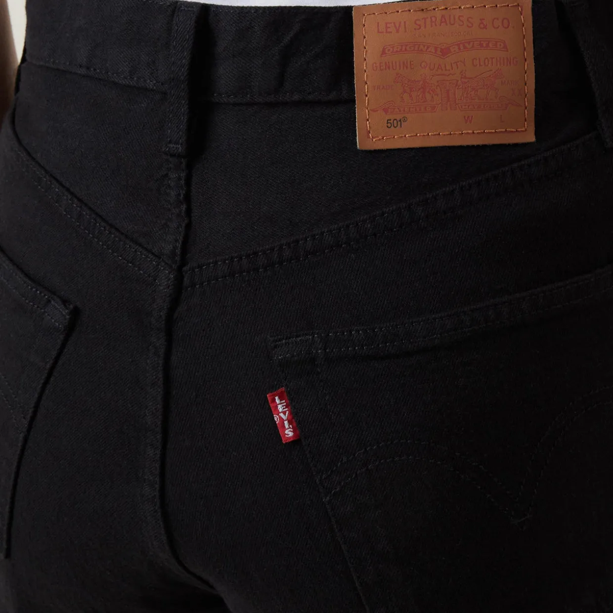 501® Crop High-Rise Straight Leg Jeans