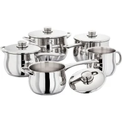 1000 Five-Piece Deep Saucepan Set