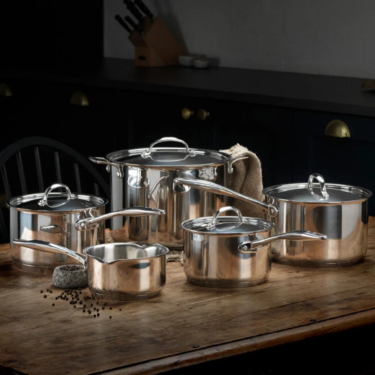 7000 Five-Piece Pan Set