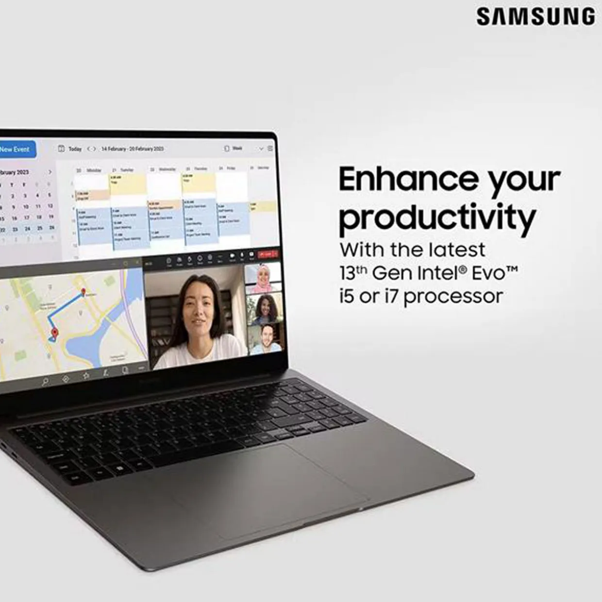 14" Galaxy Book3 Pro i5 8GB 256GB Graphite