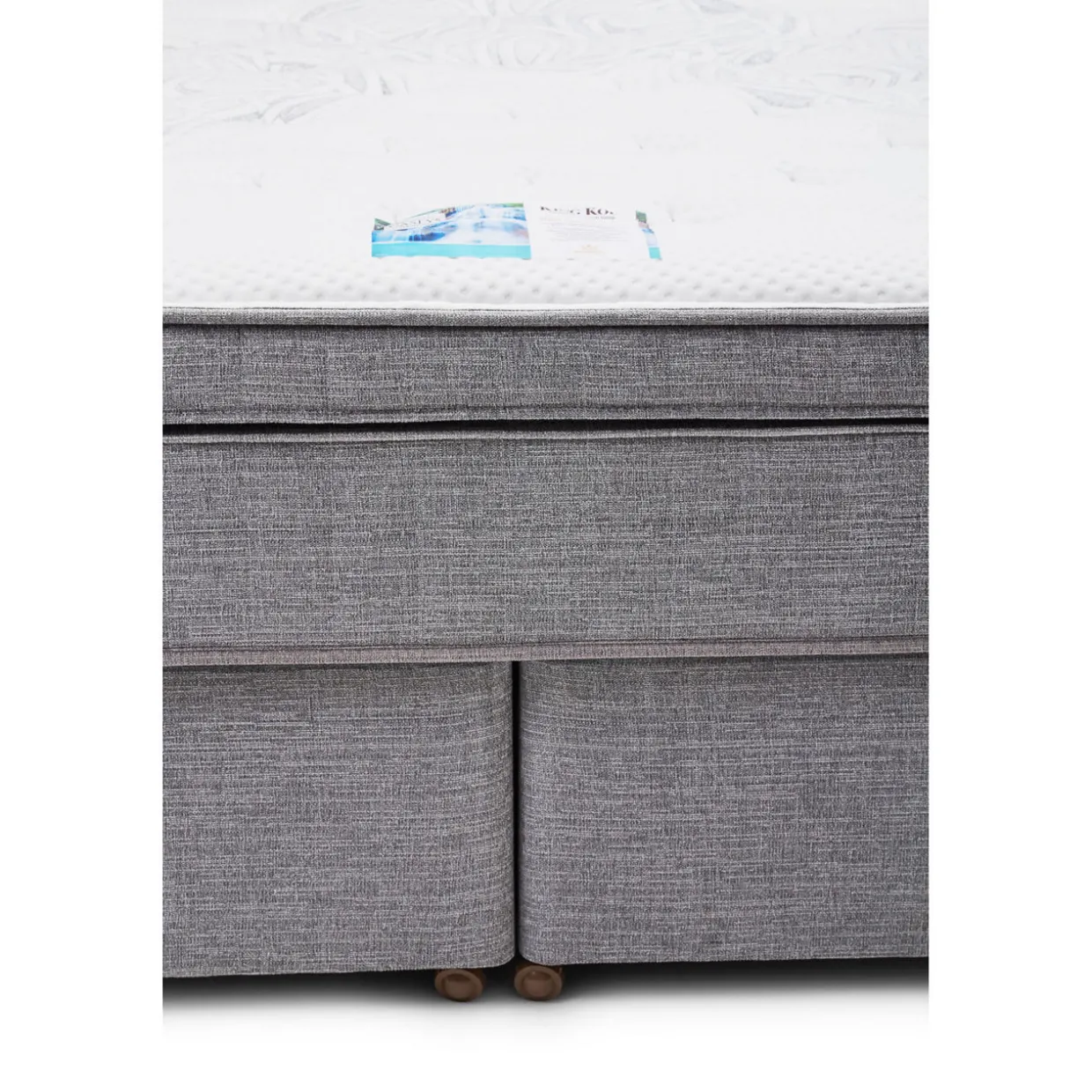 3000 Gel PlushTop Mattress and Divan 3ft - Single