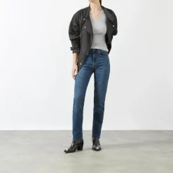 724™ High-Rise Straight Leg Skinny Fit Jeans