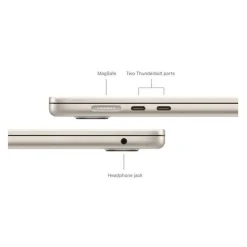 15 Inch M3 MacBook Air Starlight