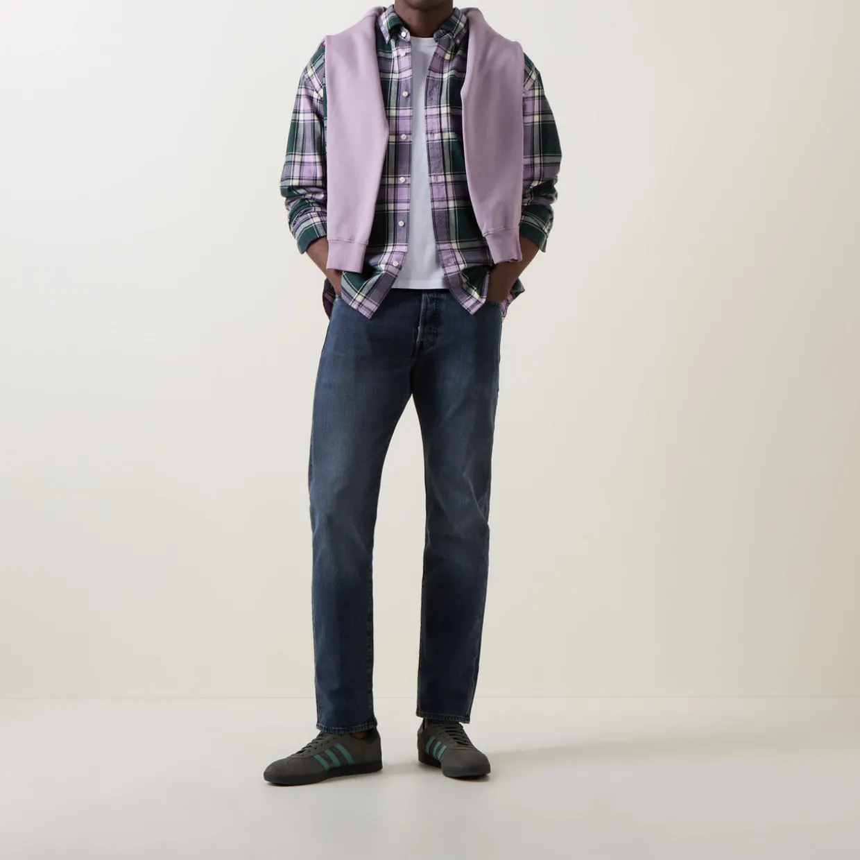 501® Mid-Rise Straight Leg Jeans