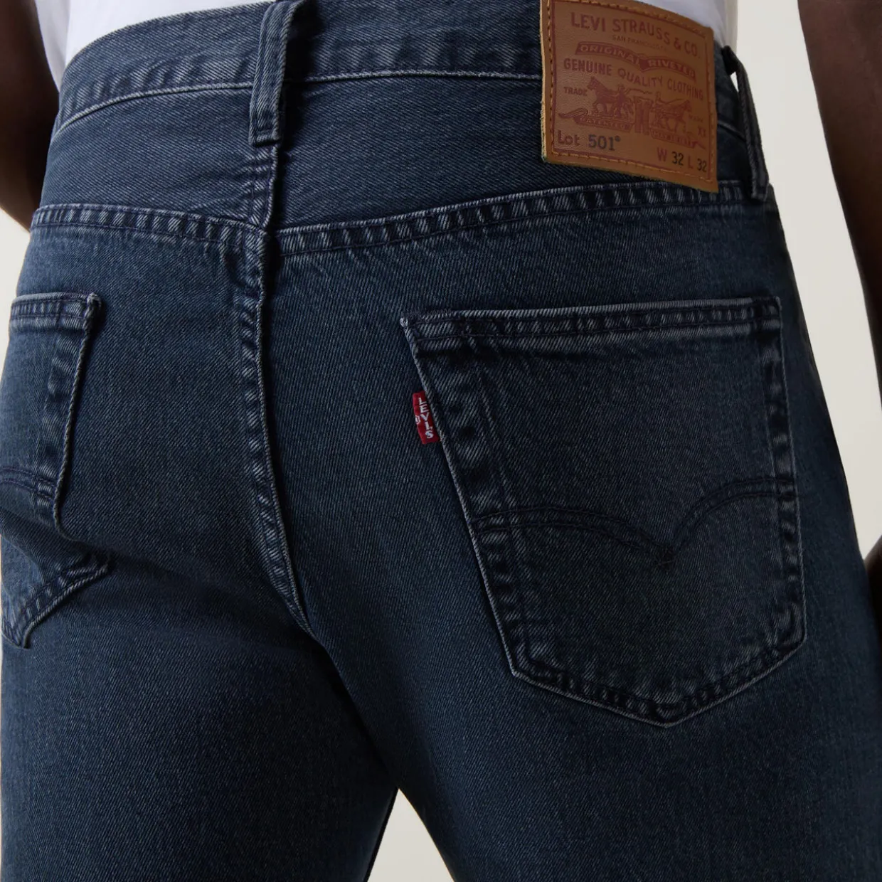 501® Mid-Rise Straight Leg Jeans