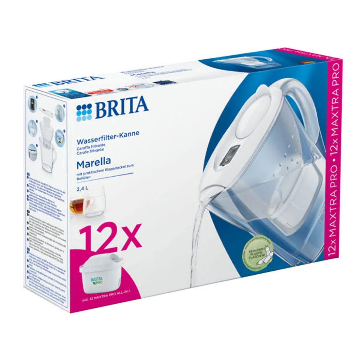 12 Pack Maxtra Pro All-In-1 Water Filter Cartridges