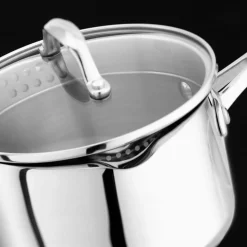 7000 Profile Five-Piece Draining Saucepan Set