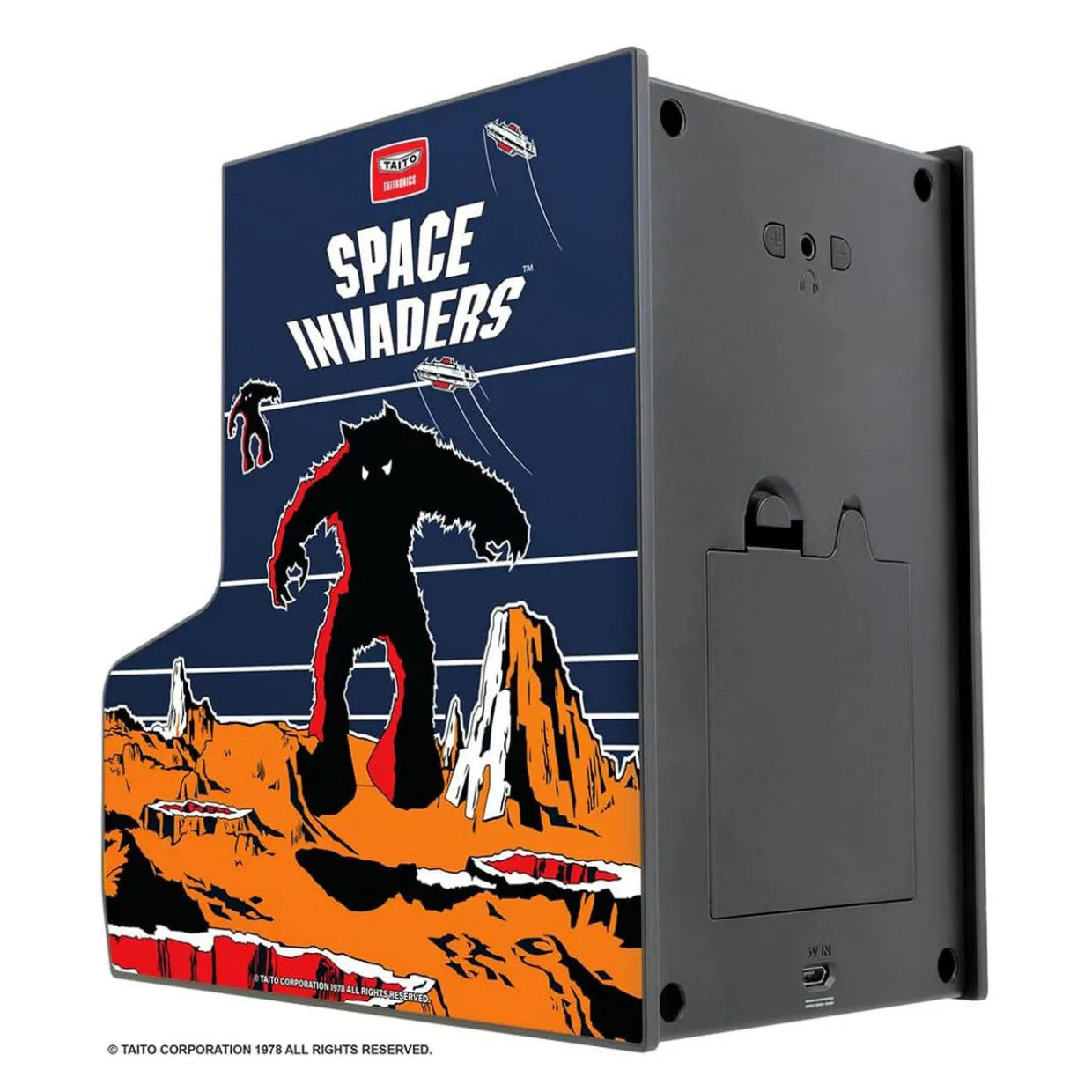 6.75" Retro Space Invaders