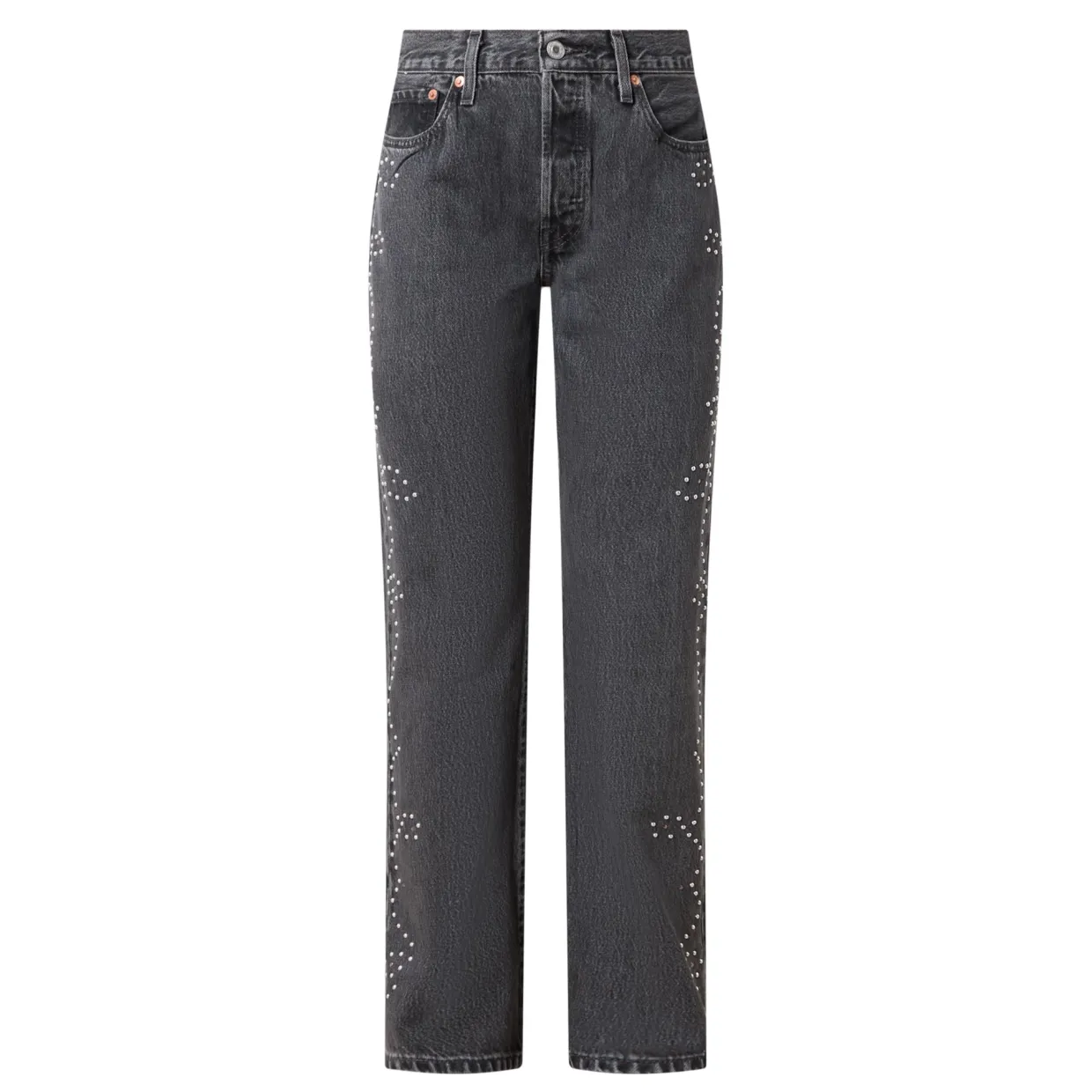 501™ 90s Stud Embellished Straight Leg Jeans