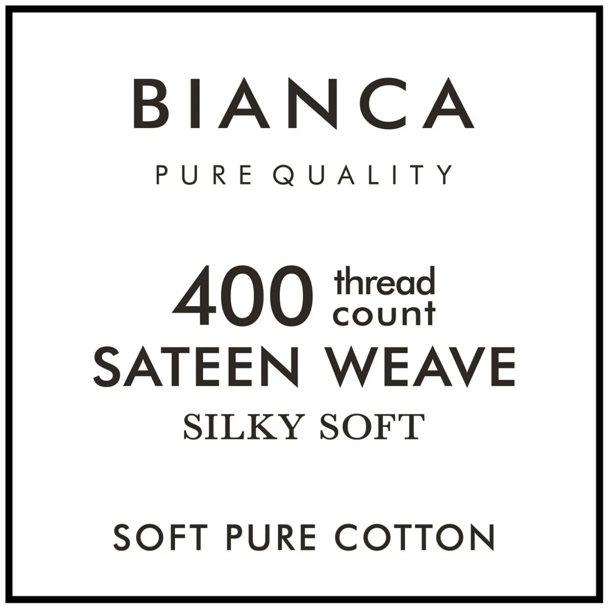 400 TC Cotton Sateen Fitted Sheet