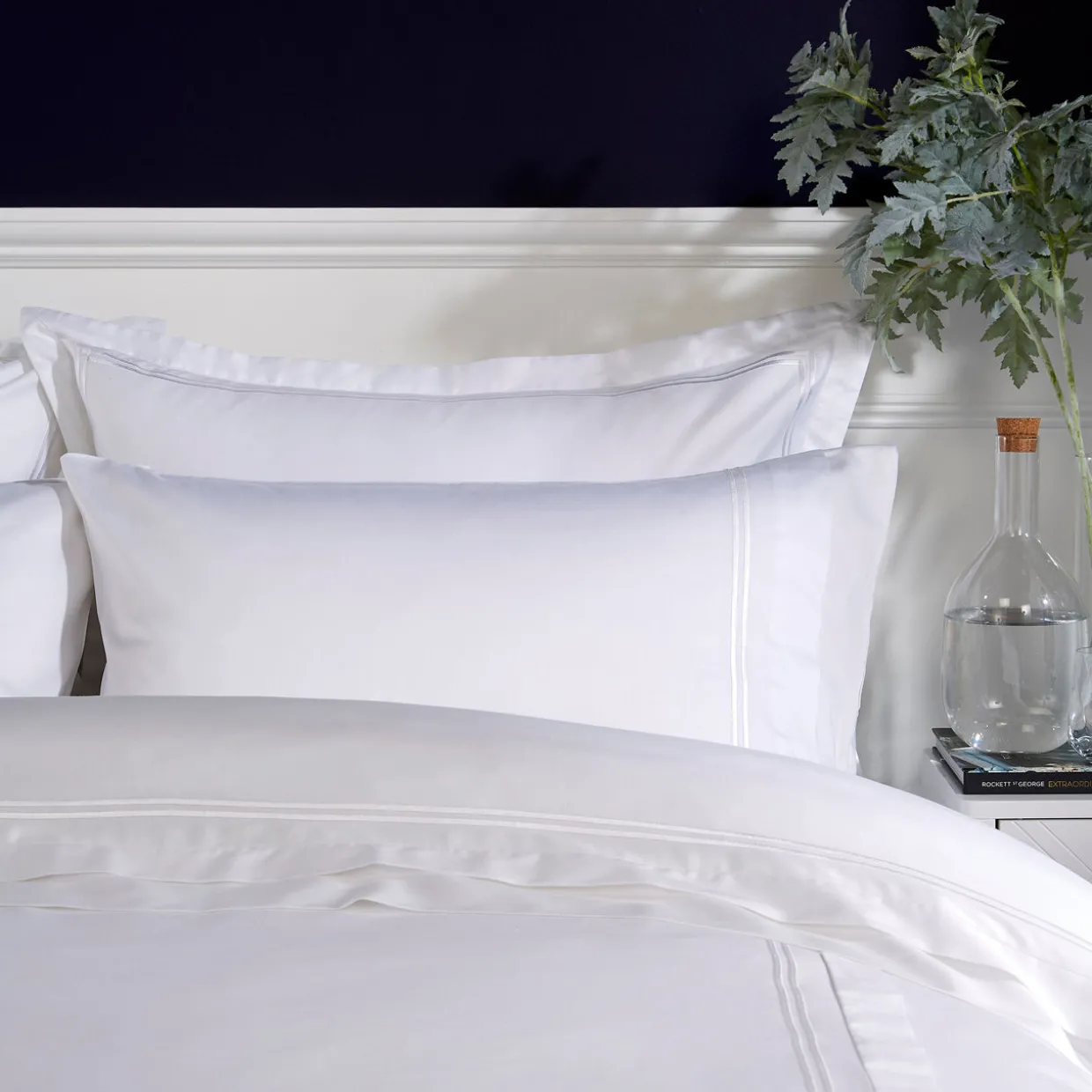 400 Thread Count Coniston Duvet Set White