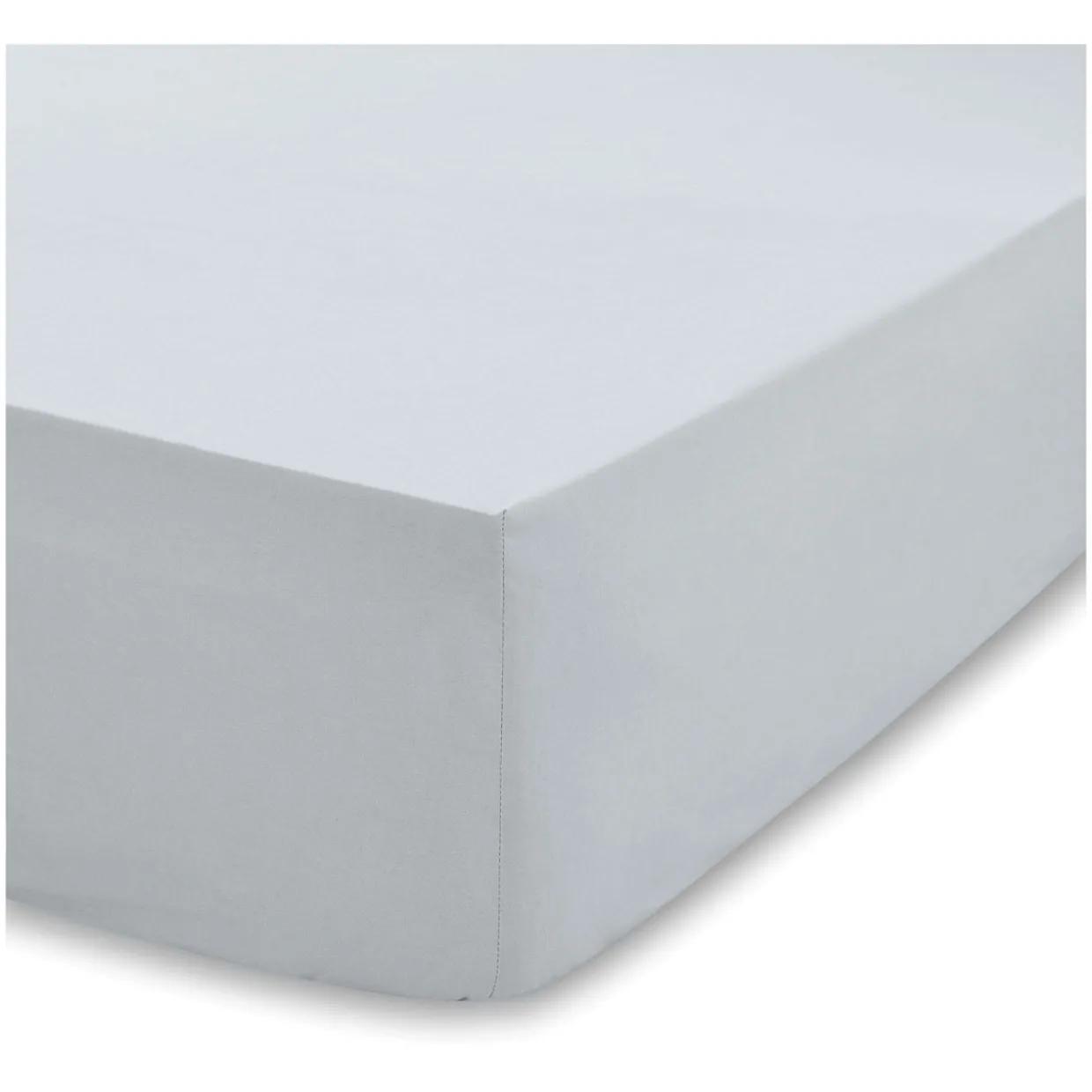 200 Thread Count Cooling Tencel Fitted Sheet Silver