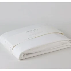 300 Thread Count Cotton Sateen Fitted Sheet White