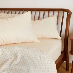 300 Thread Count Cream Fitted Sheet