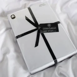 1000 Thread Count Duvet Set White