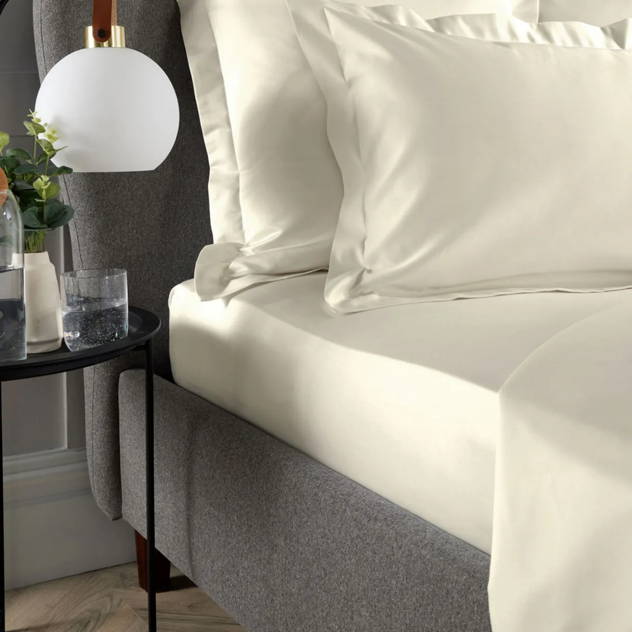 400 Thread Count Fitted Sheet Ivory
