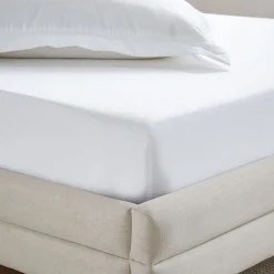 400 Thread Count Fitted Sheet White