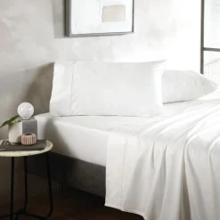 500 Thread Count Fitted Sheet Snow