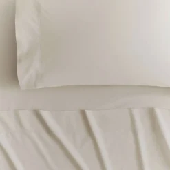 500 Thread Count Fitted Sheet Chalk