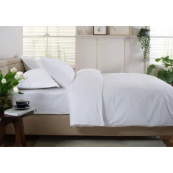 1000 Thread Count Housewife Pillowcase Pair White