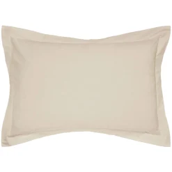 180 Thread Count Percale Oxford Pillowcase Stone