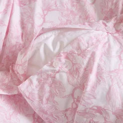 300 Thread Count Pink Magnolia Duvet Set