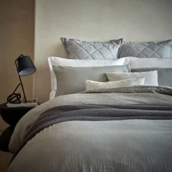 200 Thread Count Retreat Pillowcase Pair Grey