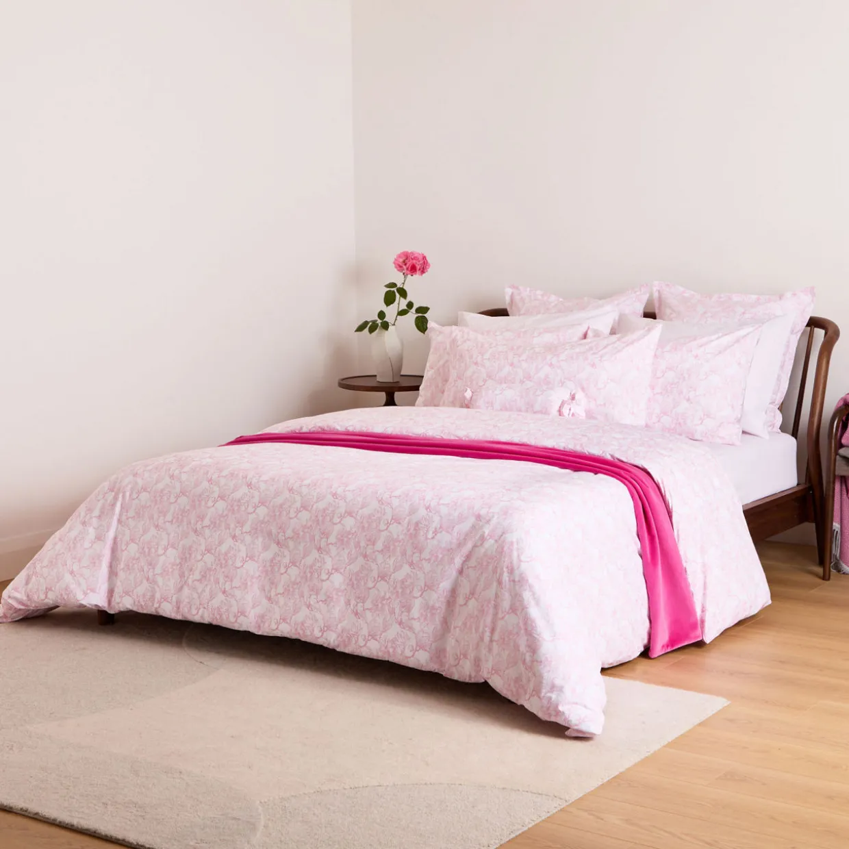 300 Thread Count Sage Magnolia Oxford Pillowcase