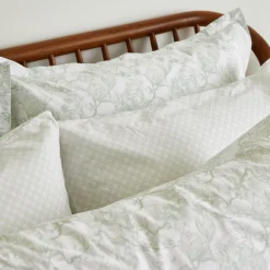 300 Thread Count Sage Trellis Pillowcase Set