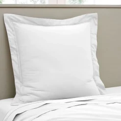 500 Thread Count Square Pillowcase White
