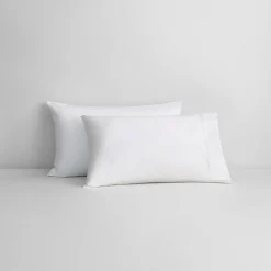 1000 Thread Count Standard Pillowcase Pair Snow