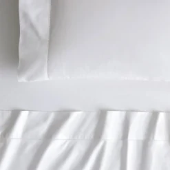 1000 Thread Count Standard Pillowcase Pair Snow