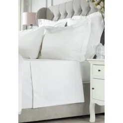 1000 Thread Count Standard Pillowcase White