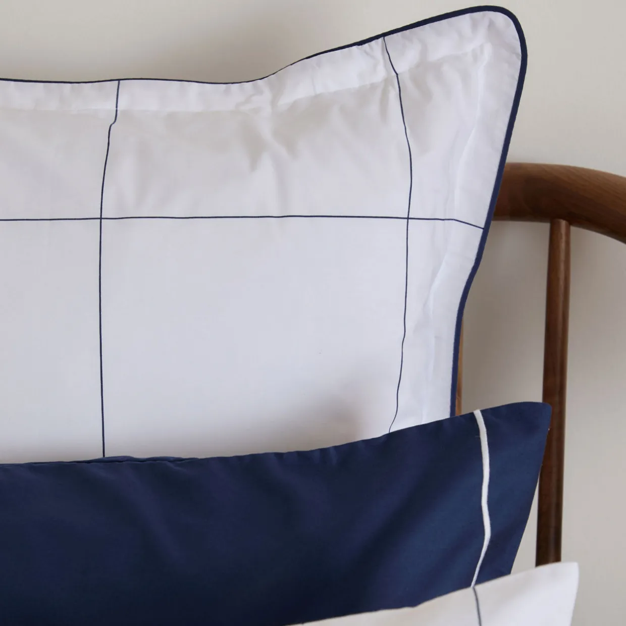 300 Thread Count Windowpane Oxford Pillowcase
