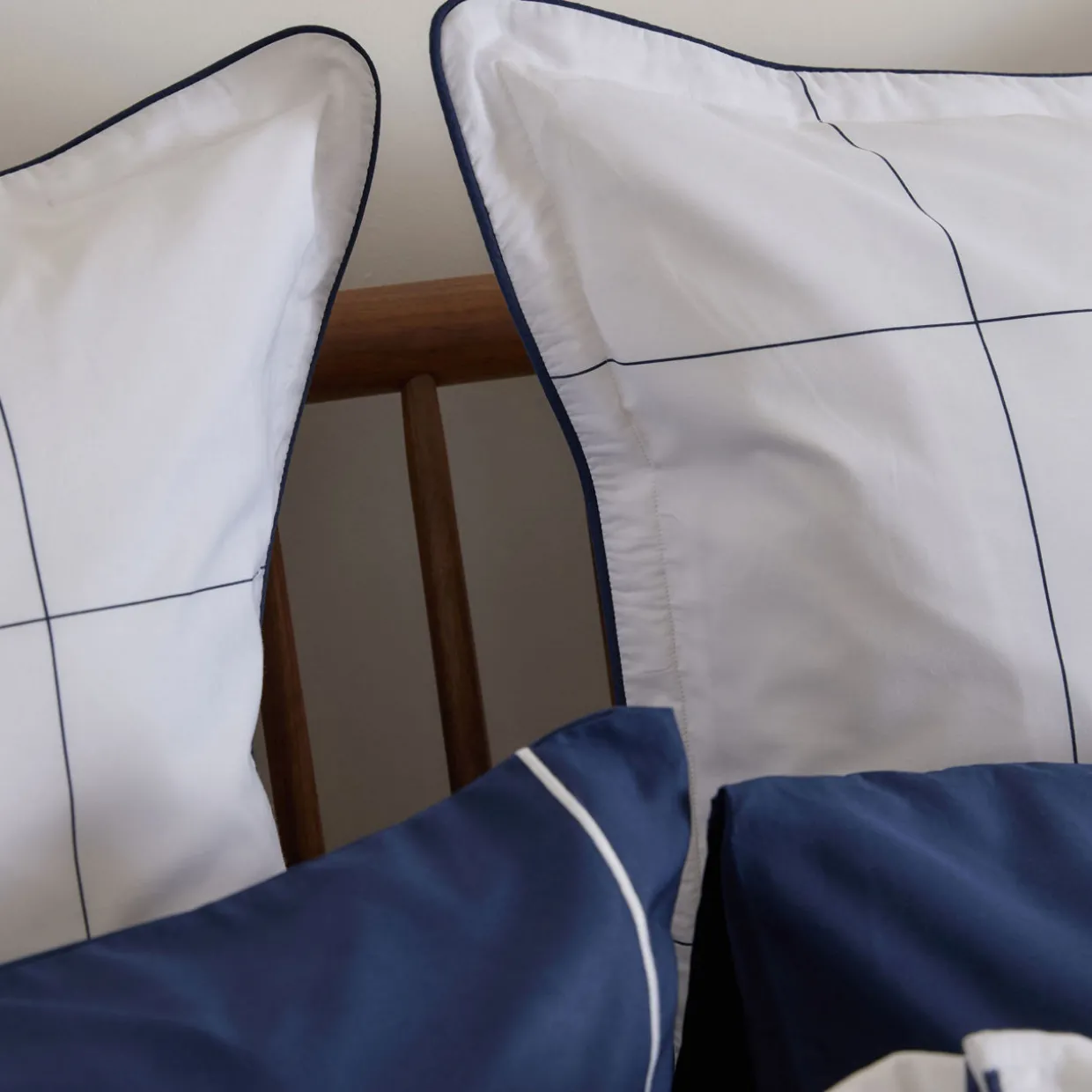 300 Thread Count Windowpane Oxford Pillowcase