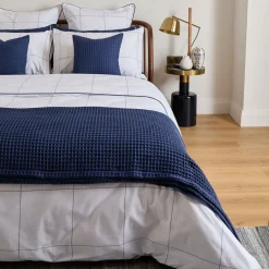 300 Thread Count Windowpane Oxford Pillowcase