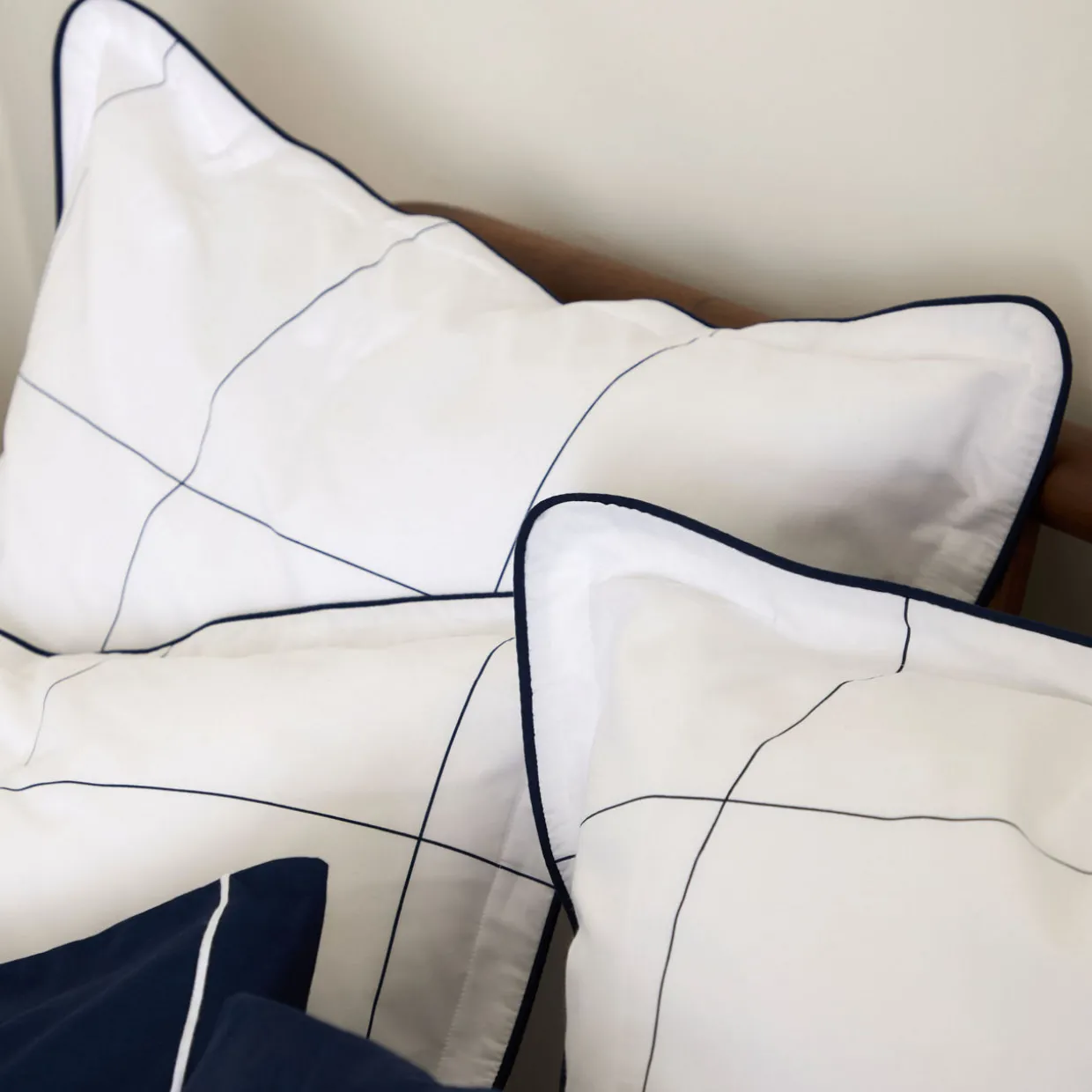 300 Thread Count Windowpane Oxford Pillowcase