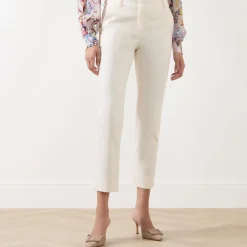 Abb Cropped Straight Leg Trousers
