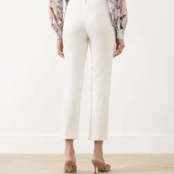 Abb Cropped Straight Leg Trousers