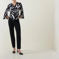 Abstract Print Blouse