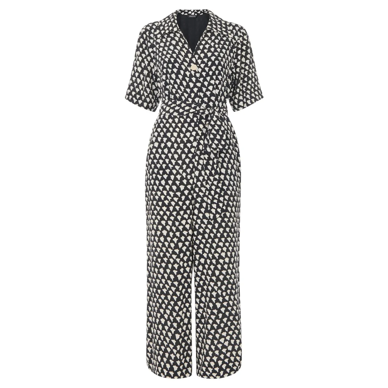 Abstract Triangle Jumpsuit
