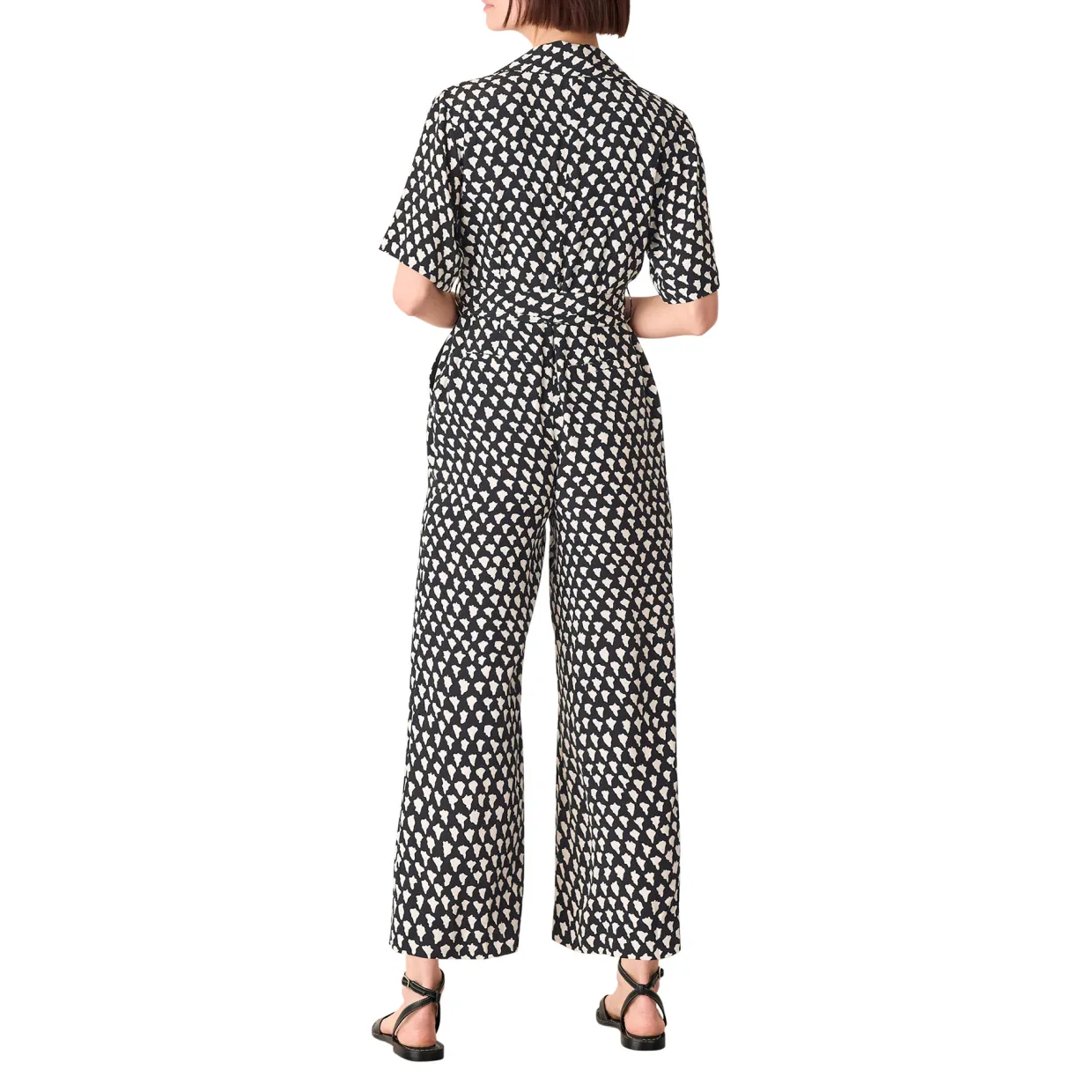 Abstract Triangle Jumpsuit