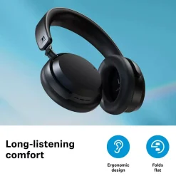 Accentum Black ANC Headphones
