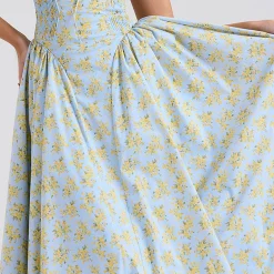 Adabella Floral Halter Sundress