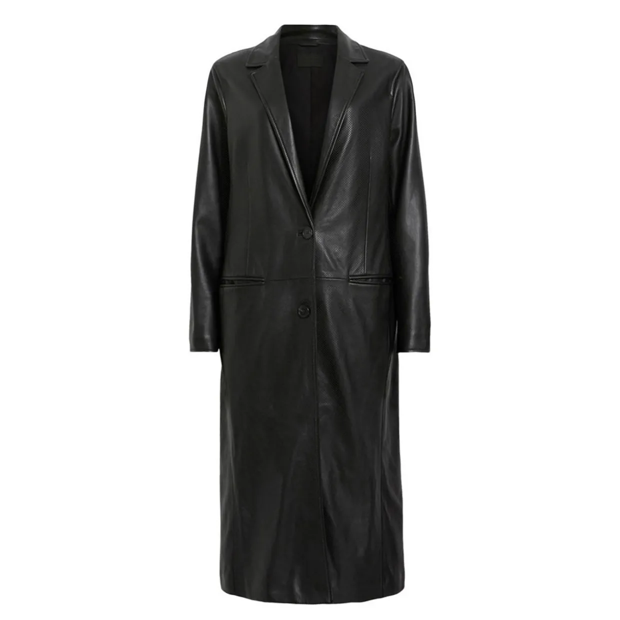 Aire Leather Coat