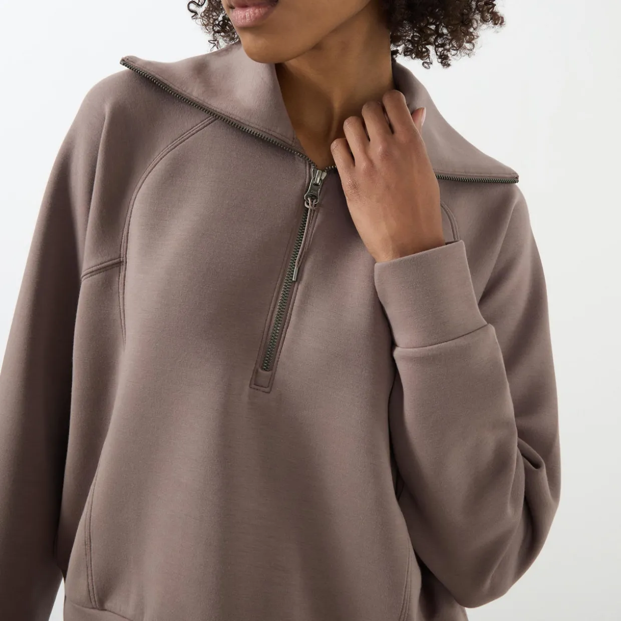 AirEssentials Half Zip Sweat Top