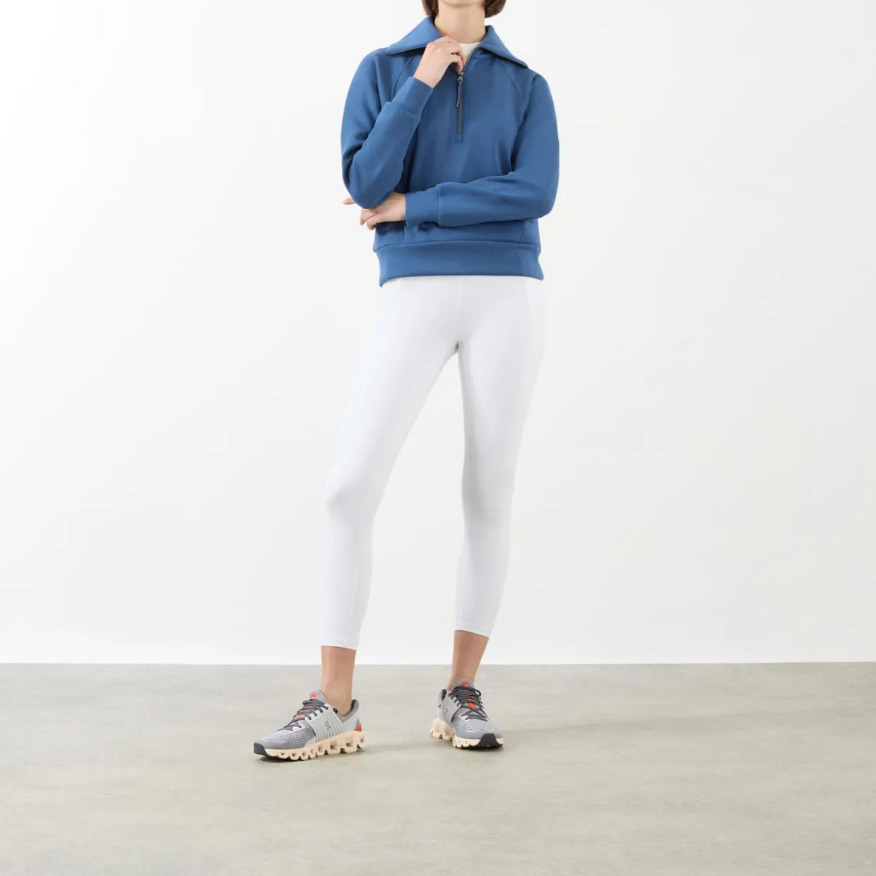 AirEssentials Half Zip Sweat Top