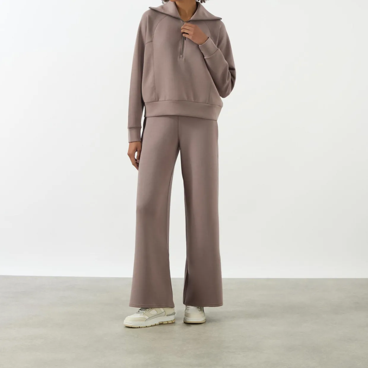 AirEssentials Half Zip Sweat Top