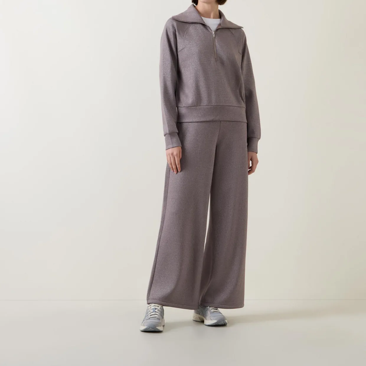 AirEssentials Half-Zip Shimmer Sweatshirt
