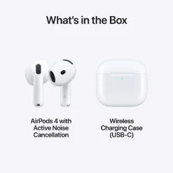 Airpods 4 with Active Noise Cancellation
